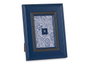 Giftdecor Porte-photos 10x15 cm Bleu foncé 18x23x2 cm Verre et Plastique (Set de 24)