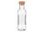 Pasabahce Bouteille Hoop avec Bouchon Liège 1070 ml Verre Transparent 8x29x8 cm (Set de 6)
