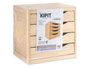 Kipit Commode en Bois 4 Tiroirs 30x37x38 cm Naturel