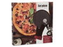 Kinvara Set Pizza Moule, Manique et Coupe-Pizza 33x2x33 cm Acier Néoprène PP Noir (Set de 12)