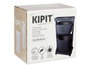 KIPIT Armoire en plastique 2 niveaux avec roulettes Anthracite