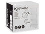Kinvara Verdulero Plastique 3 Niveaux Roues Blanc 33 x 11 x 42 cm