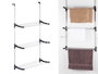 Kipit Tendedero de Porte Pliable 6.5 mètres 3 Étagères 7x61.5x12.5 cm (Set de 12)