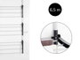 Kipit Tendedero de Porte Pliable 6.5 mètres 3 Étagères 7x61.5x12.5 cm (Set de 12)