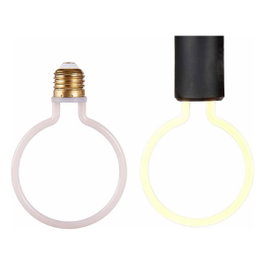GIFTDECOR BOMBILLA LED FORMA BOLA E27 Blanco