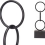 GIFTDECOR FIGURA AROS NEGRO PEQUEÑO - Noir