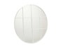Giftdecor Miroir rond ventanal 100 cm blanc