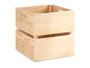 Giftdecor Boîte en Bois Ouverte 30x30 cm Naturelle Pin