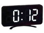 Giftdecor Horloge Miroir Noir 15.7x7.7x1.5 cm Plastique ABS (Set de 12)