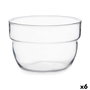 Pasabahce Set de 6 bols Motto 200ml en verre transparent