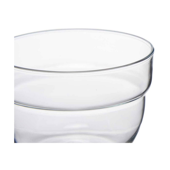 Pasabahce Set de 6 bols Motto 200ml en verre transparent Pasabahce Set de 6 bols Motto 200ml en verre transparent