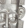 GIFTDECOR Cabeza Indio con base plata, Plata