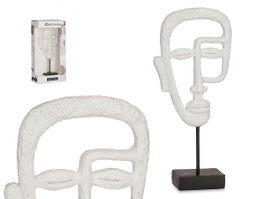 GIFTDECOR Cara con base blanco