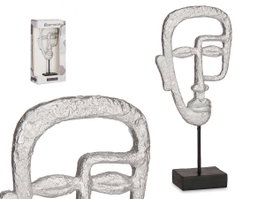 GIFTDECOR Cara con base plata