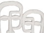 GIFTDECOR Cadre photo double face avec base blanc polirésine 27 x 32,5 x 10,5 cm (Set de 4)