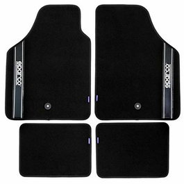 Sparco Alfombra Strada 2012 B Noir Cs 6 03763BNR Tapis Noir Sportif