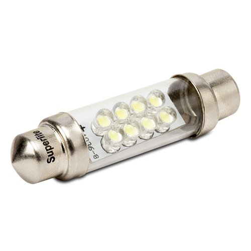 Abc Ampoule de plafonnier Superlite LED 8 LED 44mm Blanc