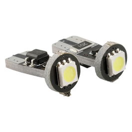 Abc BOM12611 Ampoule LED Position Blanche 10 SMD Can-Bus (Lot de 2)