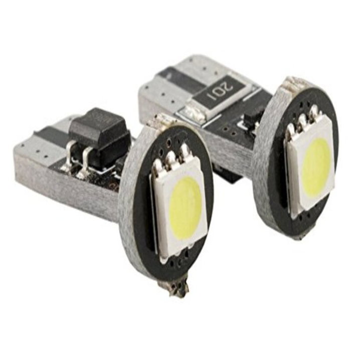 Abc Feux de position LED Superlite SMD T10 Can-Bus Blanc (Lot de 2)