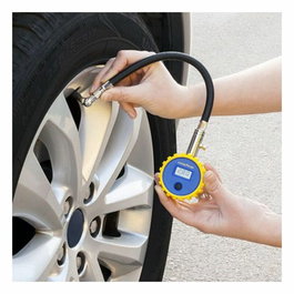 Goodyear GOD0002 Manomètre Numérique Pression Pneumatiques PSI BAR KPA KGF/CM2 -18°C à 38°C