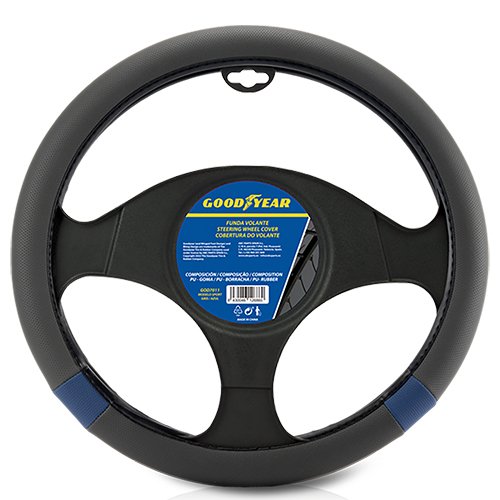 Abc Housse de volant gris/bleu sport GY CS6