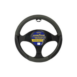 Goodyear Housse de volant Confort Gris/Noir (Ø 37 - 39 cm)