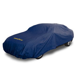 Good Year Housse de voiture taille S - Bleu et jaune