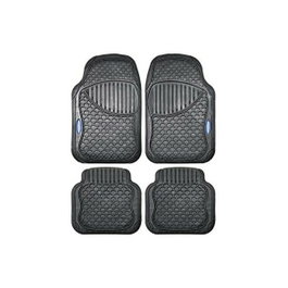 Goodyear Set de 4 tapis de voiture en caoutchouc noir CS4