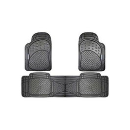 Abc Tapis en caoutchouc noir Goodyear CS4 3 pièces