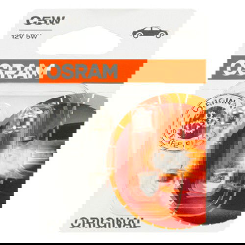 Osram 6418-02B Ampoule SV8,5-9 12 V 5 W C5 W