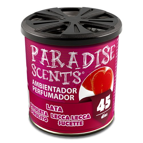 Abc Désodorisant en Gel Sucette Paradise 100g en Boîte Métallique Abc Désodorisant en Gel Sucette Paradise 100g en Boîte Métallique