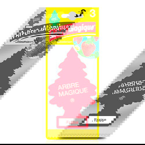Pino Kit 3 Fresa Arbre Magique CS8 PER90519 Parfum d'ambiance et pour voiture 7 semaines Pino Kit 3 Fresa Arbre Magique CS8 PER90519 Parfum d'ambiance et pour voiture 7 semaines