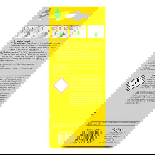 Abc Kit Pino 3 Chicle Arbre Magique CS8 PER90526 Parfum Voiture 7 Semaines Abc Kit Pino 3 Chicle Arbre Magique CS8 PER90526 Parfum Voiture 7 Semaines