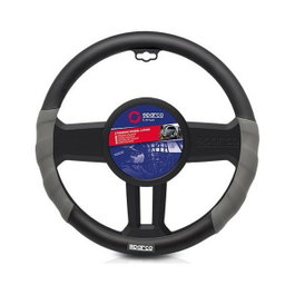 Sparco Housse de volant SPC1101L Gris/Noir Universelle