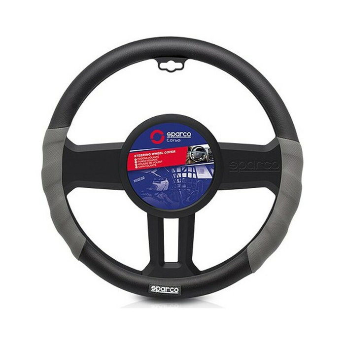 Sparco Housse de volant SPC1101L Gris/Noir Universelle Sparco Housse de volant SPC1101L Gris/Noir Universelle