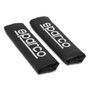 Abc Coussinets de ceinture de sécurité SPC (2 uds) Noir
