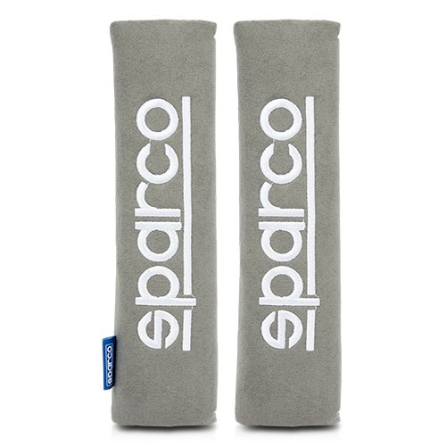 Abc Coussinets de ceinture de sécurité SPC Gris (lot de 2)