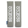 Abc Coussinets de ceinture de sécurité SPC Gris (lot de 2)