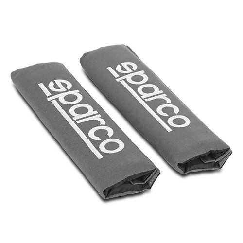 Abc Coussinets de ceinture de sécurité SPC Gris (lot de 2)