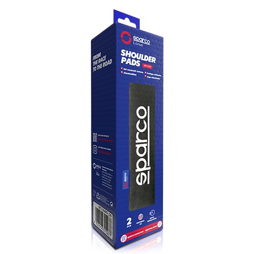 Abc Coussinets de ceinture de sécurité SPC Rouge (2 uds)