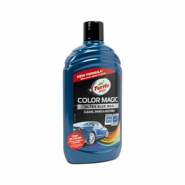 Color Magic Bleu Foncé 500 mL Cs6 TW52709 Cire Auto Nettoyante Brillance