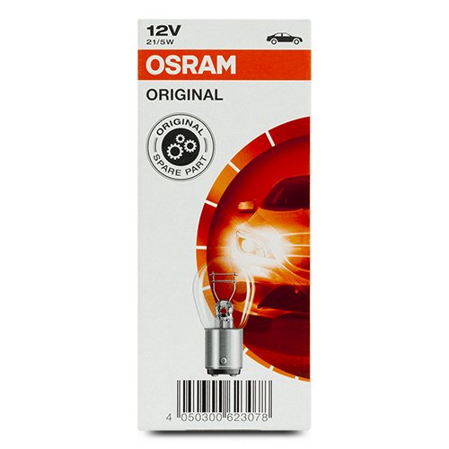 Abc OSRAM ORIGINAL 7240 BA15D 12V 21/5W (Lot de 10) Abc OSRAM ORIGINAL 7240 BA15D 12V 21/5W (Lot de 10)
