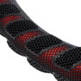 Sparco Housse pour volant S101 INTL Universel (Ø 37 - 38 cm) Noir et rouge