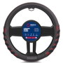 Sparco Housse pour volant S101 INTL Universel (Ø 37 - 38 cm) Noir et rouge