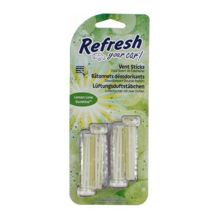 California Scents Vent Sticks Lemon Lime Sunshine