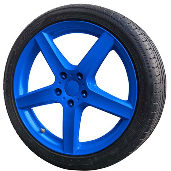 Foliatec Gomme Liquide Neon 2 Pc. Set Bleu 1 X 400 mL + Couche De Base 1 X 400 mL FO2022