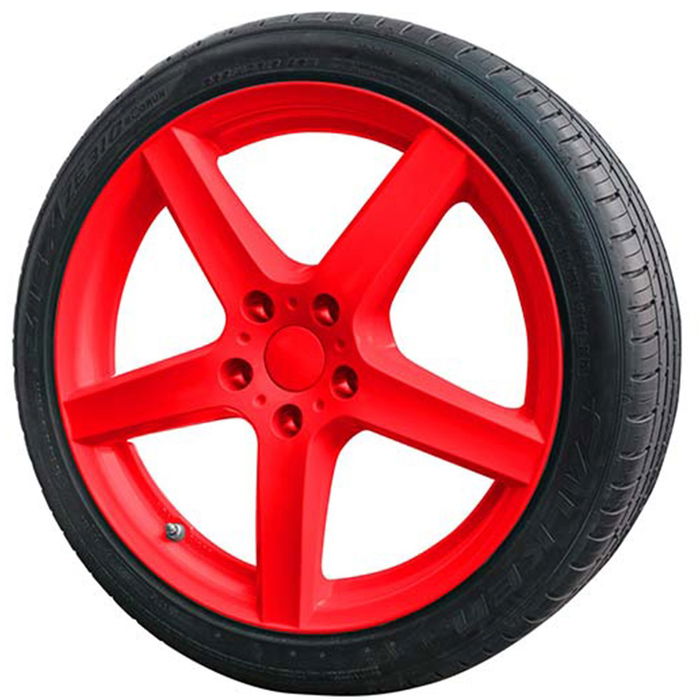 Foliatec Gomme Liquide Neon 2 Pc. Set Rouge 1 X 400 mL + Couche De Base 1 X 400 mL FO2024