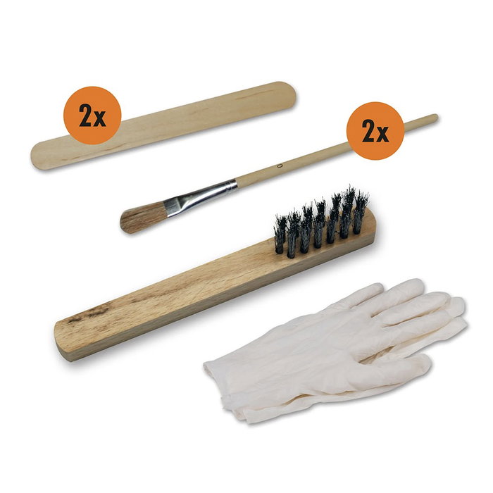Foliatec Kit de peinture pour étrier de frein NEON vert 4 composants