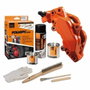 Foliatec Kit de peinture d'étrier de frein NÉON Jaune 4 composants
