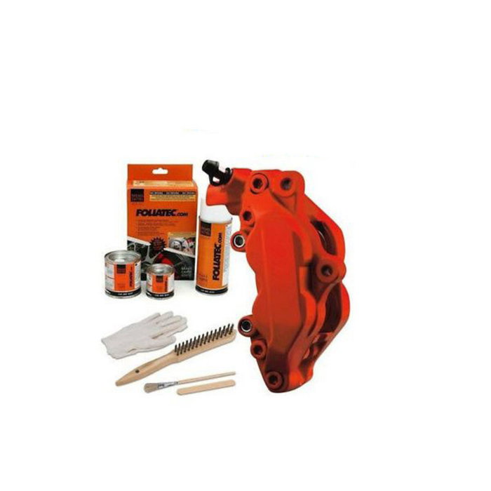 Foliatec Kit Peinture Étrier de Frein Combat Vert Mat 3 Composants
